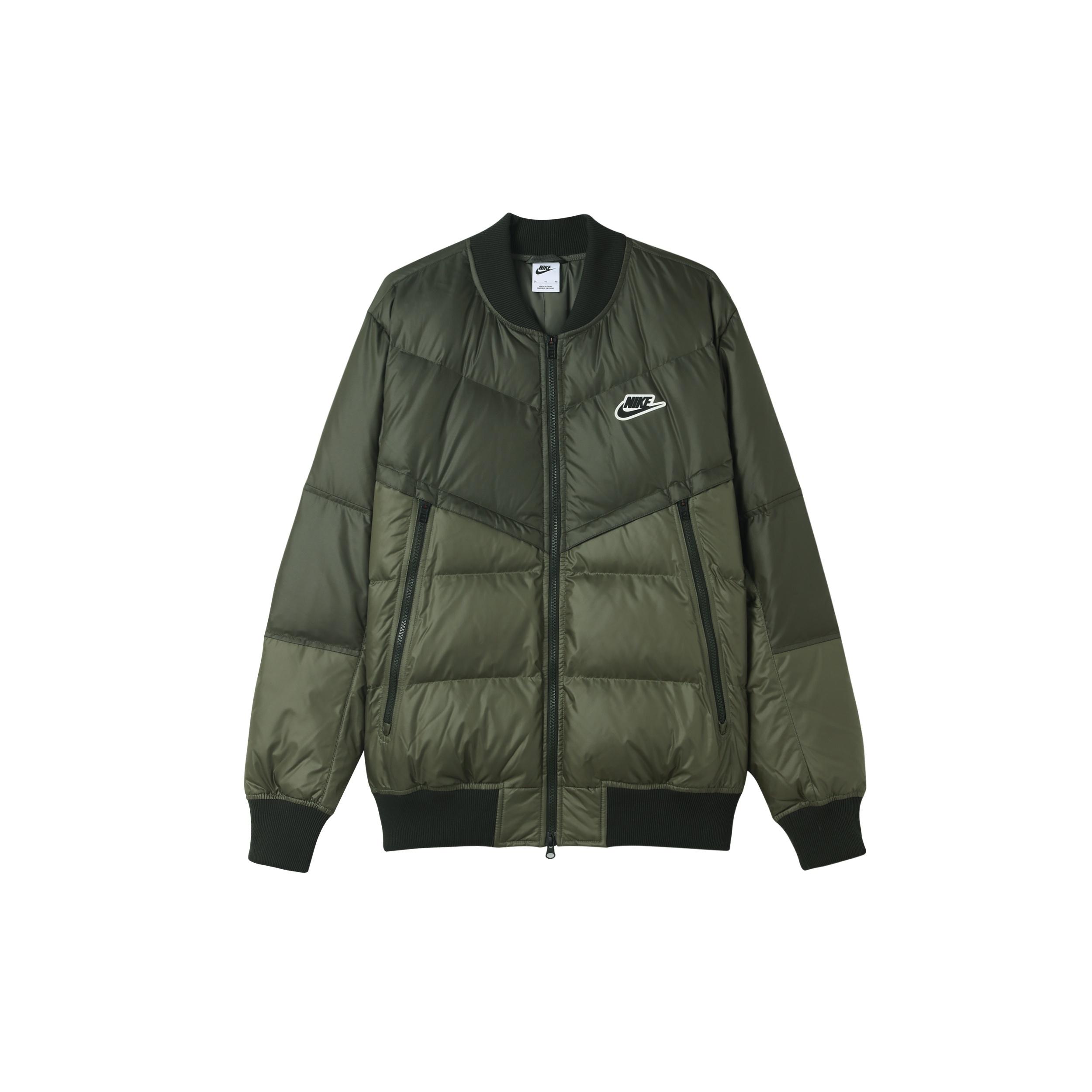 Nike padded logo jacket Olive green Men s DV4275-380 S