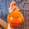 Cute Cartoon Simulation Fruit Plush Toy Keychain Pendant  Funny Keyring Exquisite Backpack Decoration Accessories Gifts