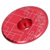 Mountain Bike Headset Top Cover Road Bike Aluminum Alloy Front Fork Stem Top CapRed