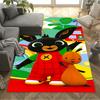 Bing's Colorful Adventure Floor Rug Office Rug Perfect for Game Room Study room Dining Room Outdoor Anti-slip Rug Anime Office Decor