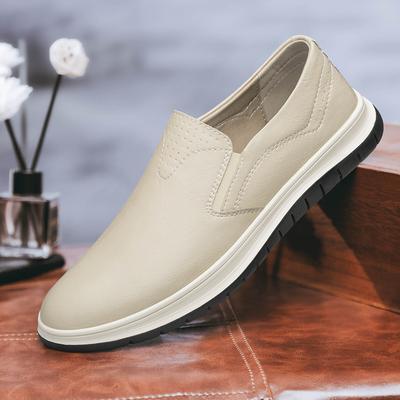 Echtes Leder Herren Freizeitschuhe Modemarke Formelle Herren Slipper Mokassins Atmungsaktiv Slip-on Retro Fahrschuhe Herren Sneakers