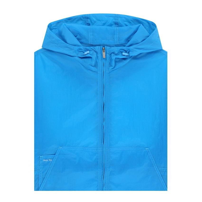 [Matin Kim] BACK LOGO HOODY WINDBREAKER - 3 Colors (Cream / Dark Brown / Blue)