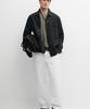 Masimodutti Cotton Linen Poplin Barrel Fit Pants