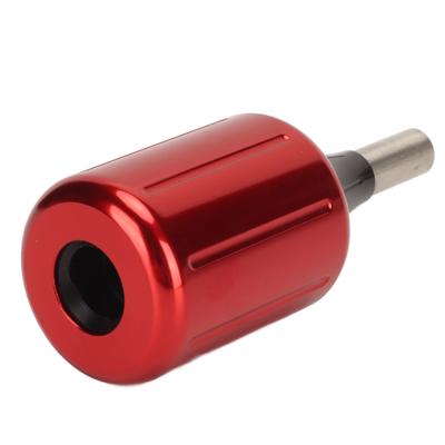Kartridżowy Grip do Tatuażu Rurka Stop Aluminium Regulowany Profesjonalny Grip do Maszynki do Tatuażu Rurka Czerwona