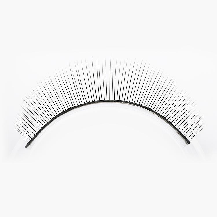 Synthetic Hair Base Glue Practice Lash Strips 5 Pairs Training Lashes Eyelash Natural Black Straight Tapered Fuller Effect Easy