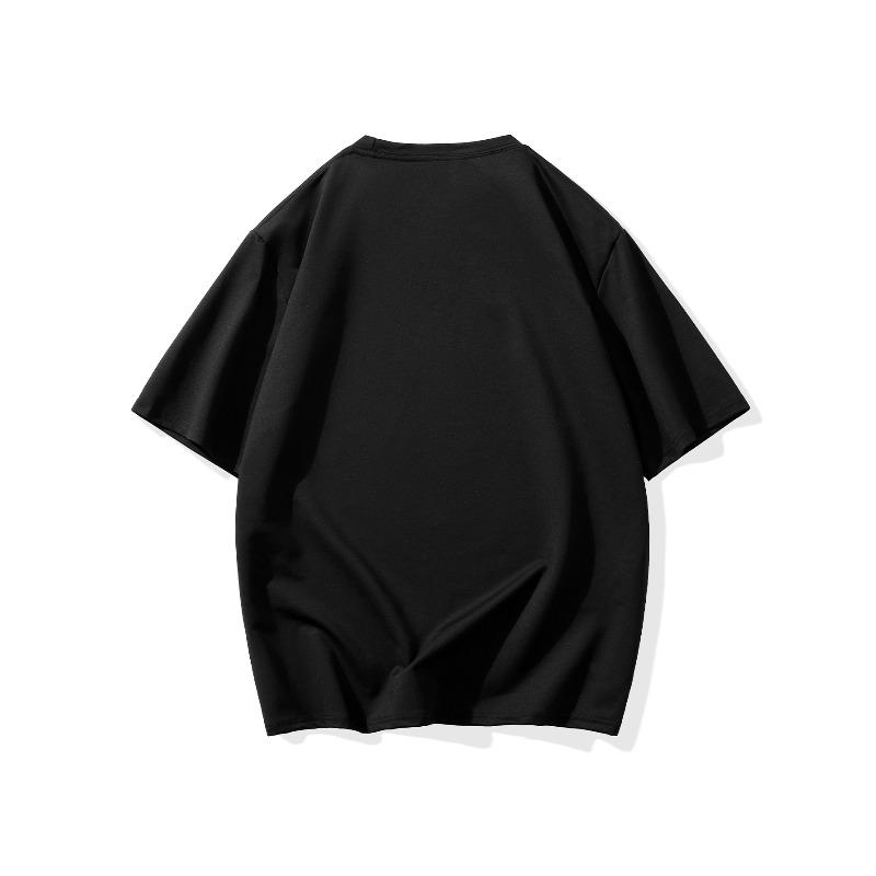 European Sizes Men'S Summer Casual Short-Sleeve Round Neck T-Shirt Fashionable Comfortable Summer T-shirt for Men