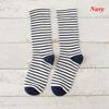 Gifts Cute Ankle Knit Cotton Elastic Hosiery Striped Socks