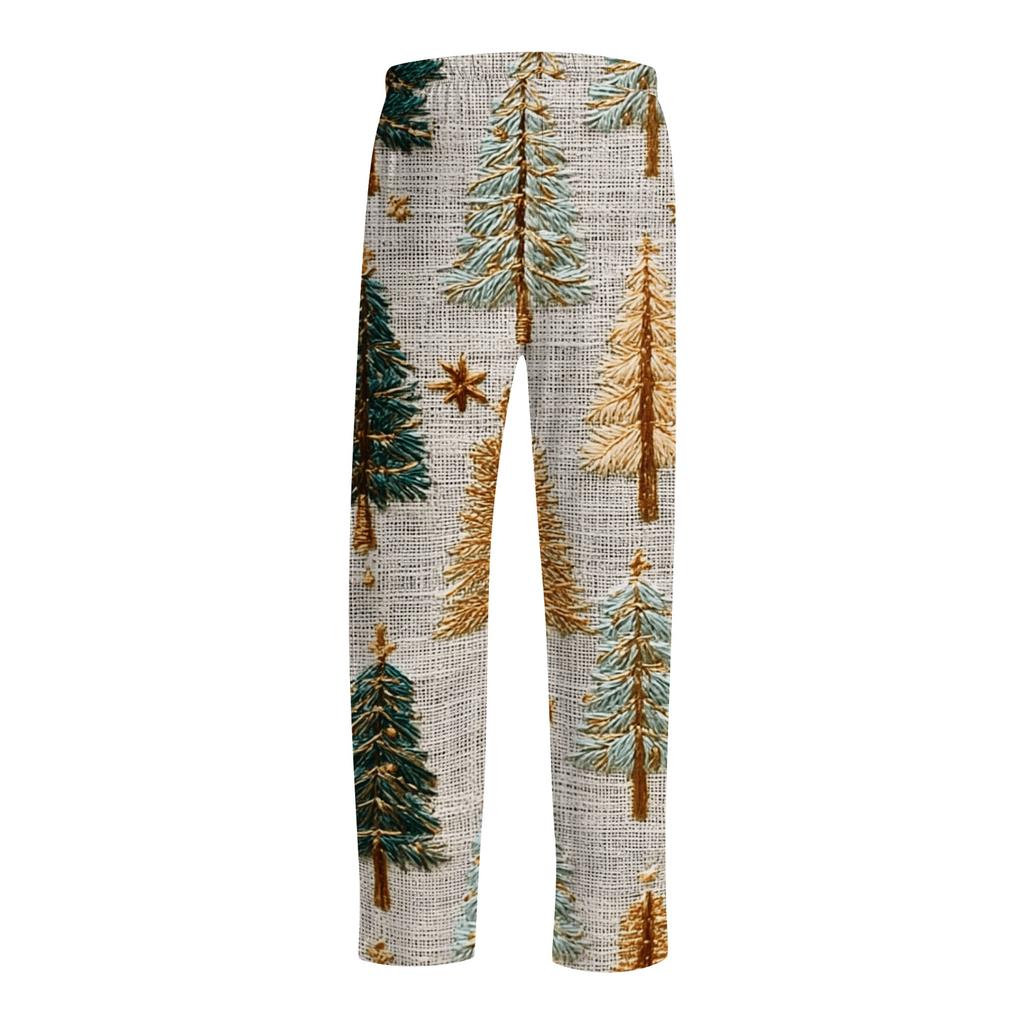 Men's Christmas Print Pajama Pants for Casual Lounging and Sleep