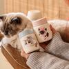Leak Proof Thermal Cup 316 Stainless Steel Insulated Cup Cute Cat Vacuum Flask  Office