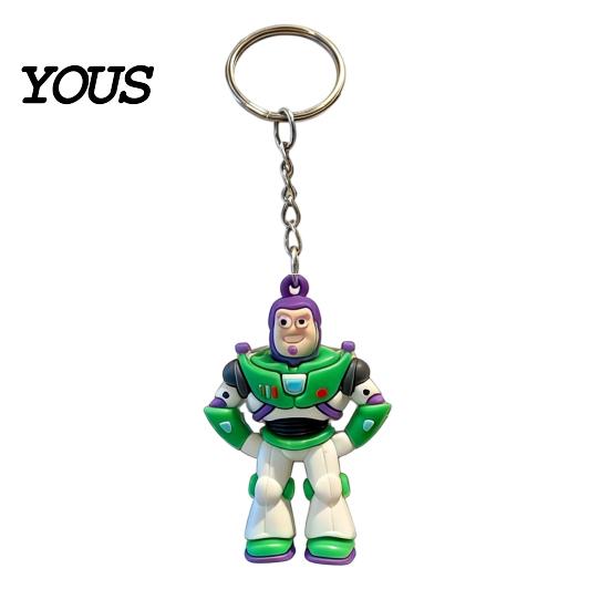 Keychain Toy 1/5Pcs Pendant, Cartoon Anime Figure Charm Key Holder, Kids Accessory Party Favor Pendant for Children Friends Backpack Decoration