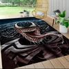 1pc Venom Carpet Area Rug, Bedroom, and Playroom - Durable, Stain-Resistant, and Easy To Clean, Living Room, Laundry Room, Home Decor, Chris