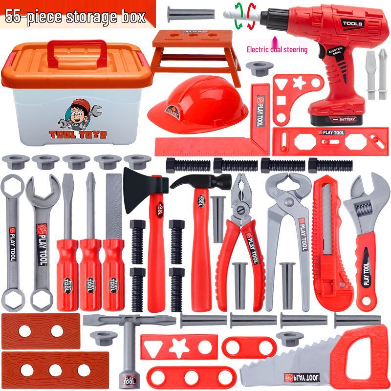 Kids' Electric Tool Set: DIY Repair and Assemble Playhouse Toy