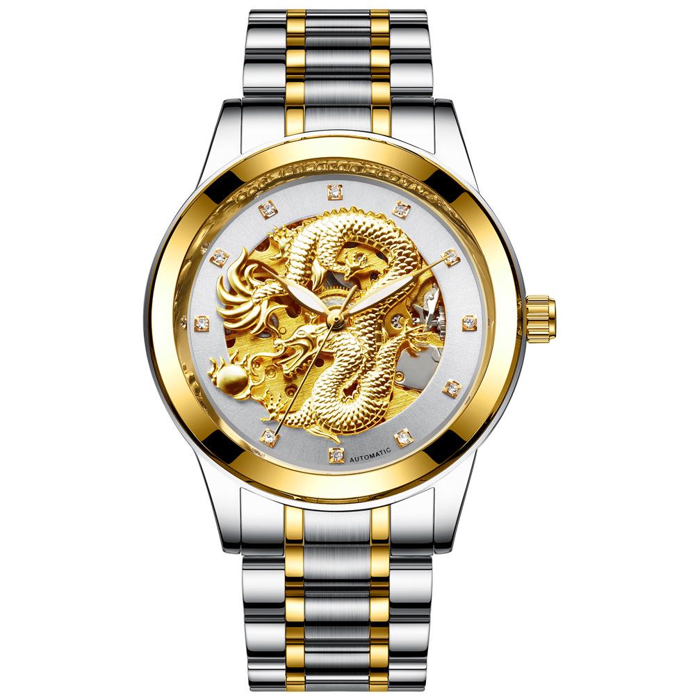 Men's Waterproof Luminous Running Alarm Clock Watch
