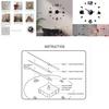 Stylish 3d Diy Coffee Cup Acrylic Mirror Wall Sticker Clock With Timeless Design
