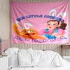 Ms.-Rachel Print Tapestry, Backdrop, Easy Setup, Ideal for Bedroom, Office & Living Room, with Aesthetic Wall Hanging Decor.