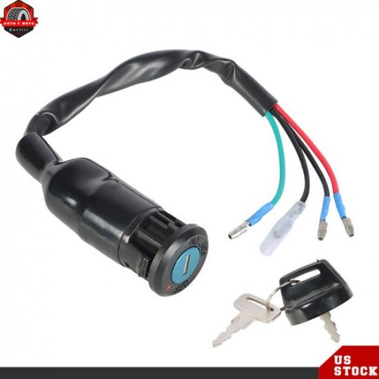 ALL-CARB Ignition Key Switch For Honda FourTrax 200 TRX200SX 2x4 1986 1987