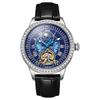 Top Brand Luxury Men's Mechanical Watch Luminous Leather Strap Waterproof Man Watch Top Brand Luxury Business Watch For Men