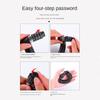 Bike Number Password Safety Accessories 4 Digit Combination Bicycle Safety Lock Backpack Lock