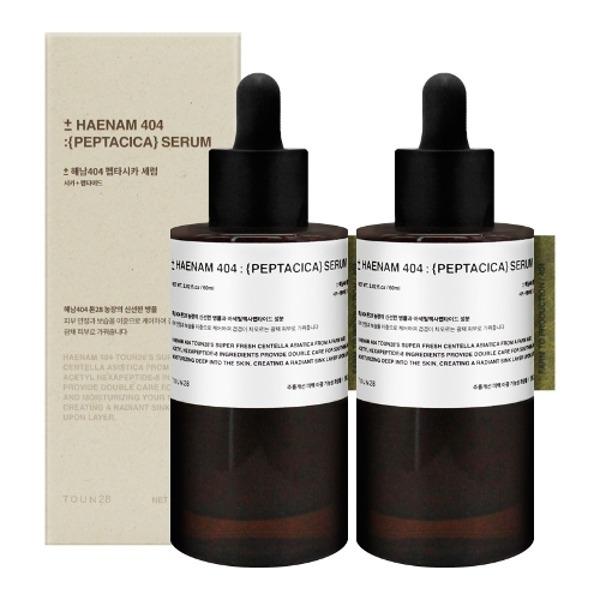 TOUN28 Haenam 404 Peptacica Serum 60mlX2 / Pesticide-Free Haenam Bottle Grass_23150837_673596