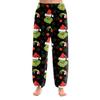 Women's Solid Color Trousers With Cuffs Casual Pants And Pajama Pants