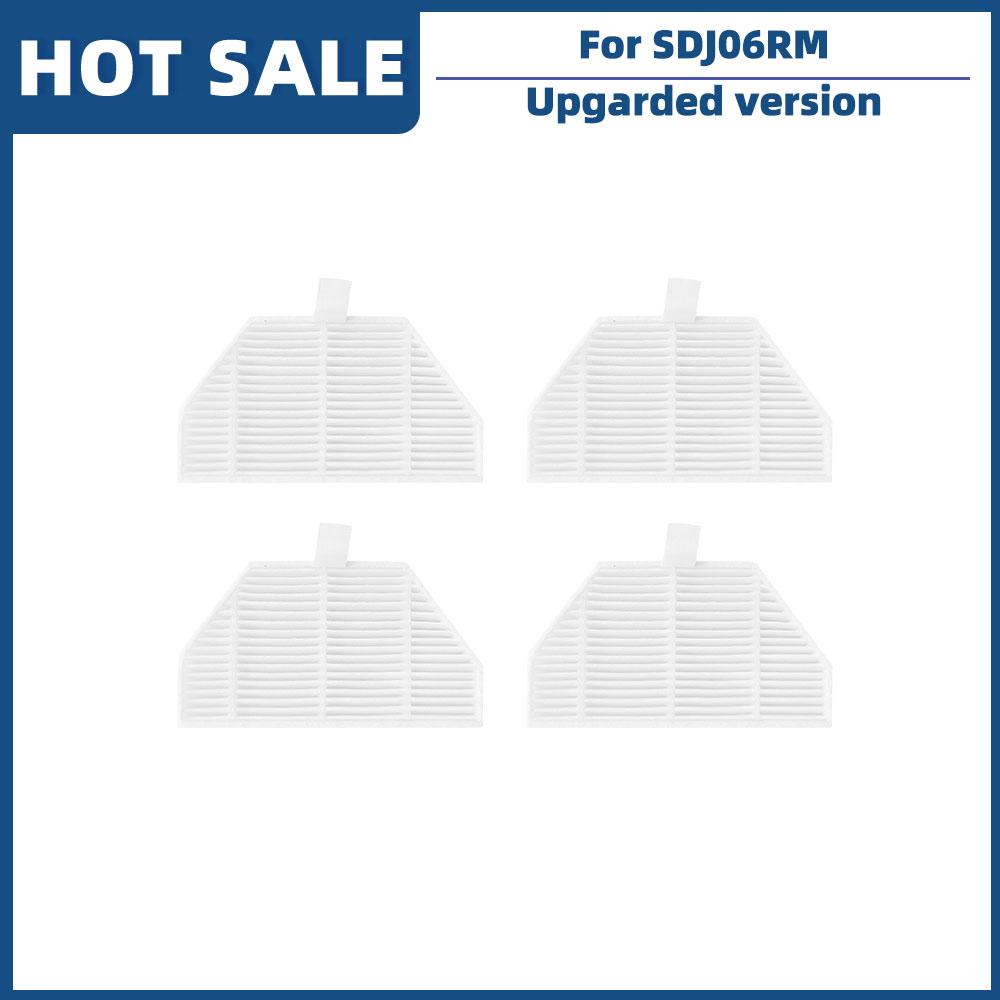 Dla Xiaomi Roidmi EVA Samoczyszczący Opróżniający Robot Odkurzający SDJ06RM Części Zamienne Akcesoria Szczotka Boczna Filtr Hepa Mop Worek na Kurz