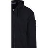 STONE ISLAND Dyed Zip Hoodie Black Unisex Tops 811563520-V0029