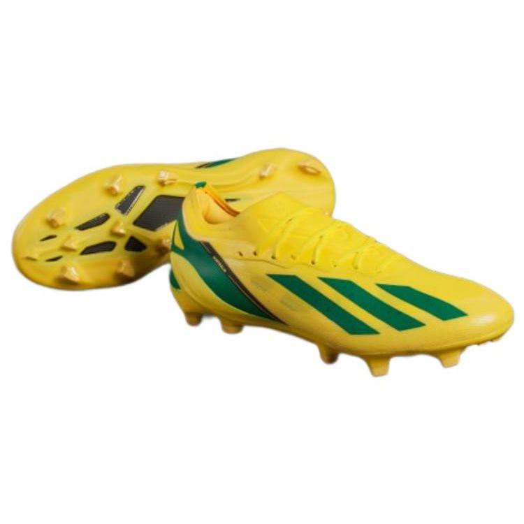 Adidas X Crazyfast.1 FG Australia Unisex joggesko Gul Semi-Court-Grønn Fet-Gull ID0071
