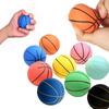 Mini 6CM Rubber Small Basketball Super High Elastic Foam Decompression Hollow Elastic Ball Children Decompression Toy Mini Gift