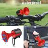 Electric Bicycle Horn 120dB Loud Bike Bell with Elastic Straps and Anti slip Pad Cycling Waterproof Anti-dust Mini Electric Bell