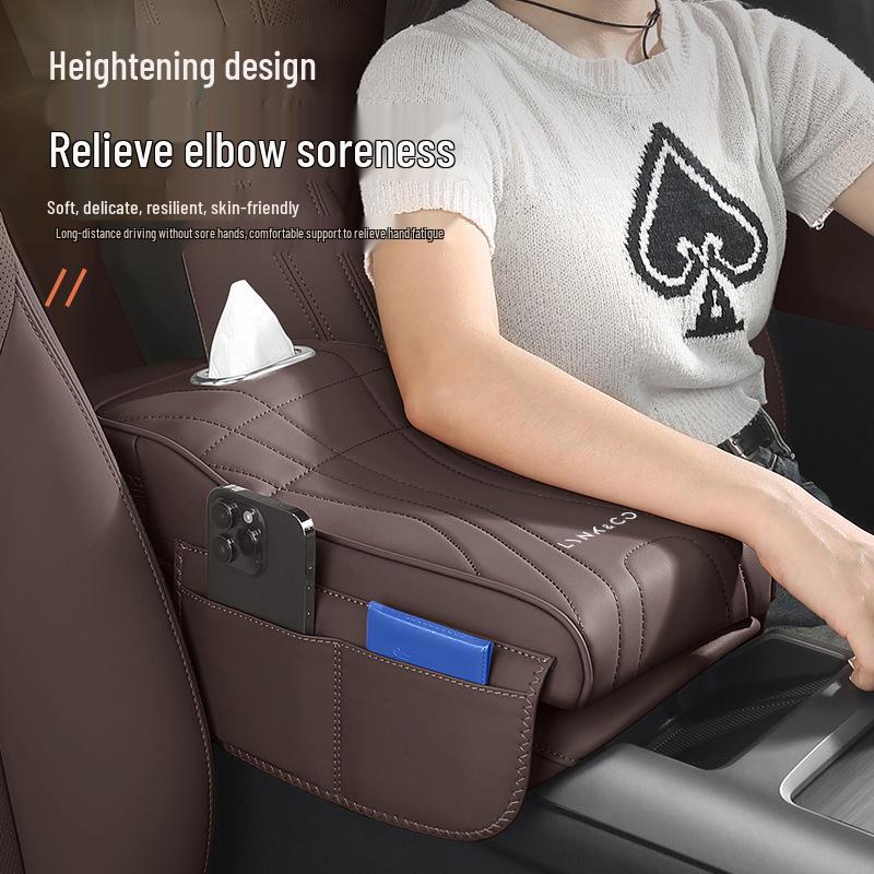Lynk & Co Central Armrest Heightening Pad & Console Cover - Interior Protection & Decoration