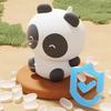 Playful Panda Monkey Bubble Stress Ball Squeeze Toy For Adults Kids Anxiety Relief Sensory Therapy