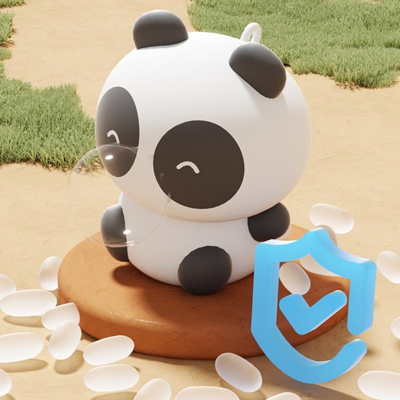 Playful Panda Monkey Bubble Stress Ball Squeeze Toy For Adults Kids Anxiety Relief Sensory Therapy