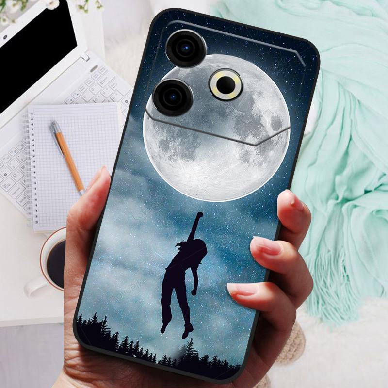 Für Tecno Pova 6 Neo Hülle Pova6 Neo Luxus Handy Silikon Rückseite Für Tecno Pova 6 Neo Hüllen Pova 6Neo Schutzhülle Capas