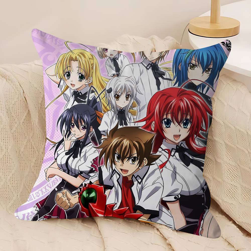 Аниме H-High School DxD Подушка Наволочка Подушка Гостиная Диван Домашний Декор На Заказ 12x12Inch