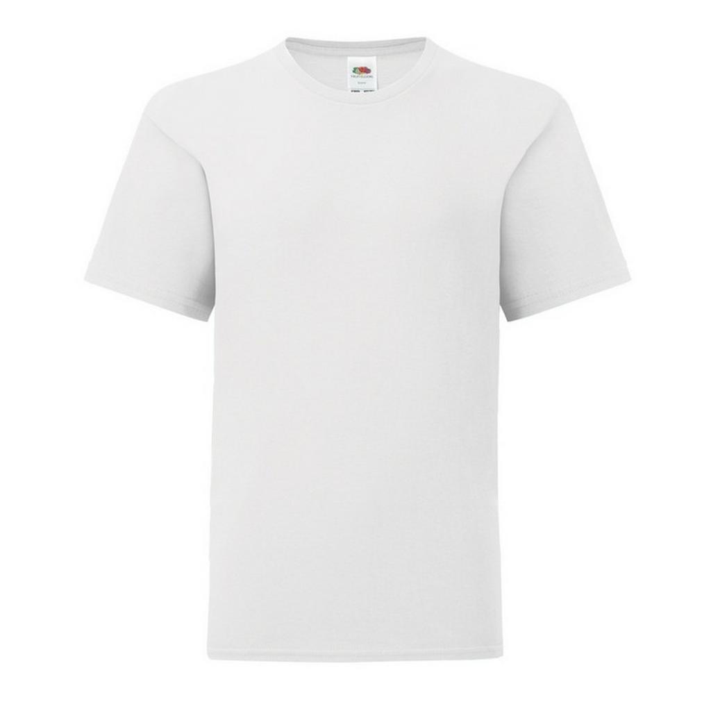 Fruit Of The Loom Kinder/Kids Ikonisches 150 Einfarbiges T-Shirt
