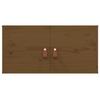 VidaXL Wall Cabinet Honey Brown 60x30x30 Cm Solid Pine Wood 818371
