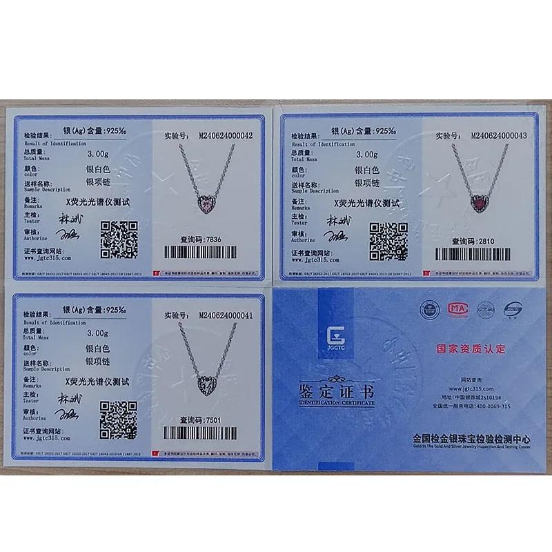 Ασημένιο 925 Κολιέ Καρδιά Πεταλούδα Ζιργκόν Μινιμαλιστικό Κομψό Κοσμήμα Δώρο Πάρτι για Γυναίκες Μοντέρνα Τάση Αξεσουάρ