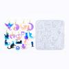 Jewelery Silicone Mould Earring Mold with Hole Animal Silicone Molds for Epoxy Resin Earring Charm
