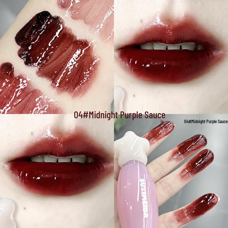 

Suxi Meida Корейский стиль Увлажняющий блеск для губ - Нежная девушка Отбеливающий блеск 2.5