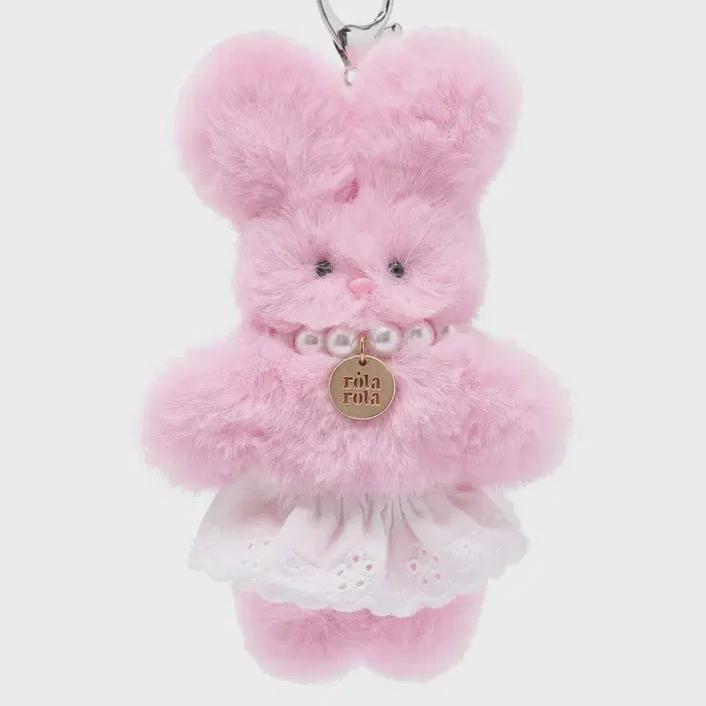 

New Product) Laura Wonyoung Pink Keyring