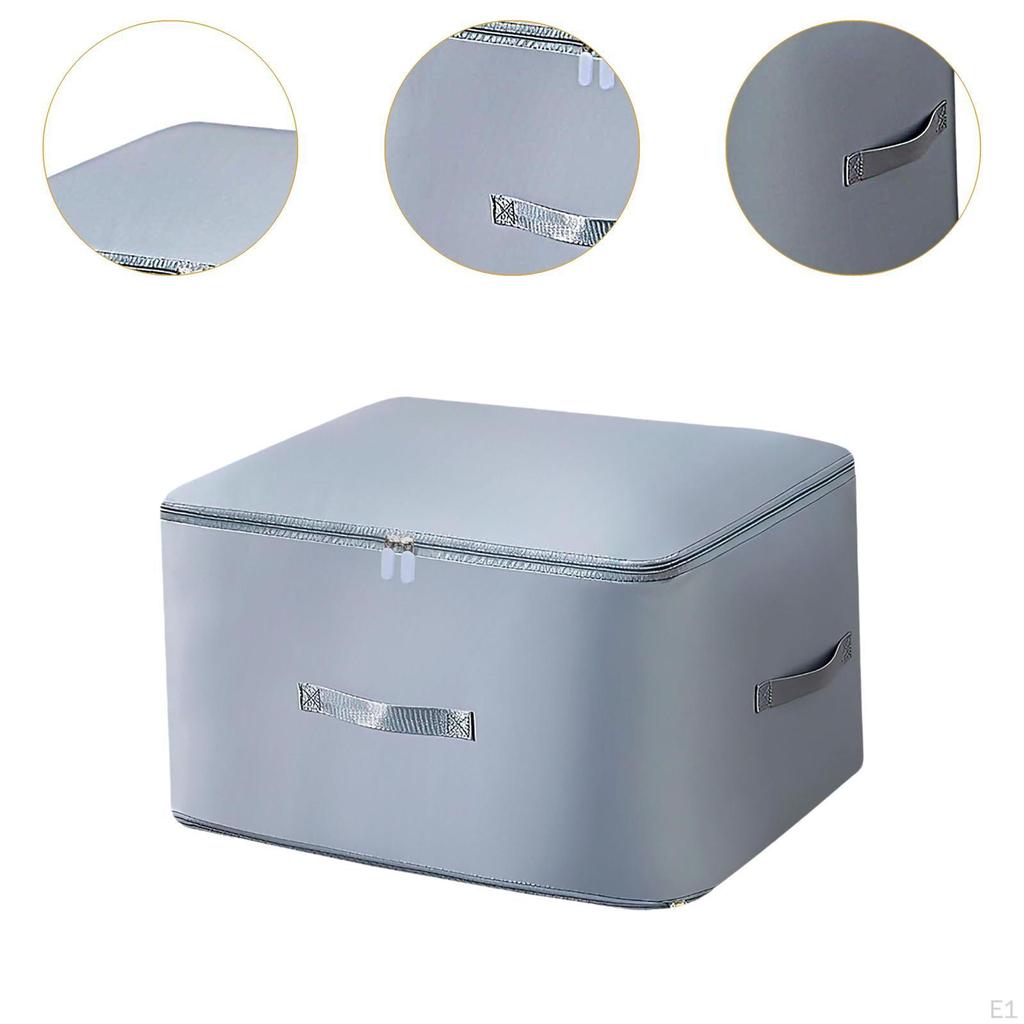 Self Compression Organizer Bag Quilt Storage Lightweight with Handles Closet Packing