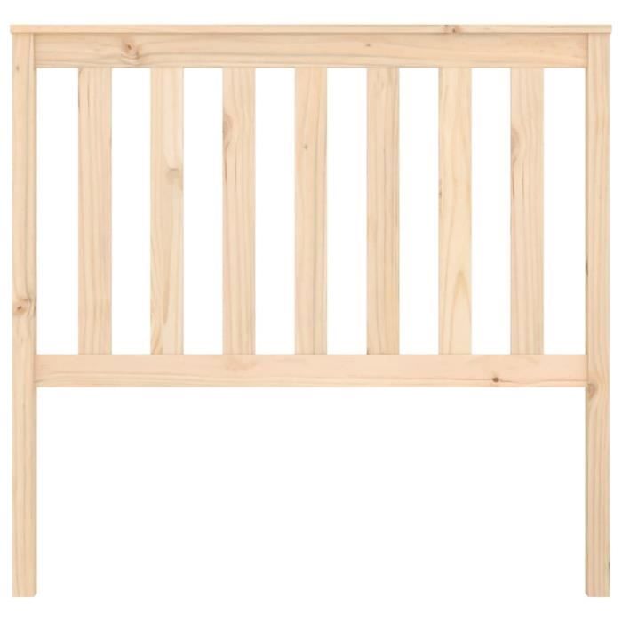 VidaXL Tête de lit 106x6x101 cm Bois massif de pin 818505