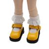 1Pair Mini ob11 Doll Sandals Round Toe OB11 Princess Shoes 12 BJD Doll PU Shoes  ob11 Doll