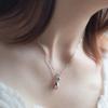 2pcs Cat Pendant Necklace for Women Lover Accessories Birthday Gifts