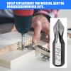 Pack Of 10 Antislip Impact Resistant 25mm Magnetic Screwdriver Bit For Wood Enhances Durability And Precise Home Repairs