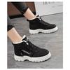 **Women Winter Snow Boots Fleece Lined Thick Waterproof Anti Slip Warm Martin Boots**