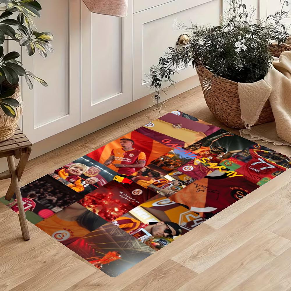 Galatasaray Kitchen Mats Durable Bathroom Pads Comfortable Rugs Carpets For Kitchen Home Office Sink Laundry Room Bathroom Decor