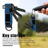 Key Storage Clip Compact Design Metal Construction Outdoor Portable Key Storage Organizer Compatible with Various Key Types
