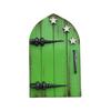 Fairy Garden Door High Durability Fade-Resistant Bright Color Eco-friendly Smooth Edge Realistic Looking Wood Miniature Door Elf-Home Creative