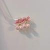 Korean Sweet Pink Bow Earrings For Women Aretes Girls  Design Charm Round Bead Drop Earring Jewelry Gifts